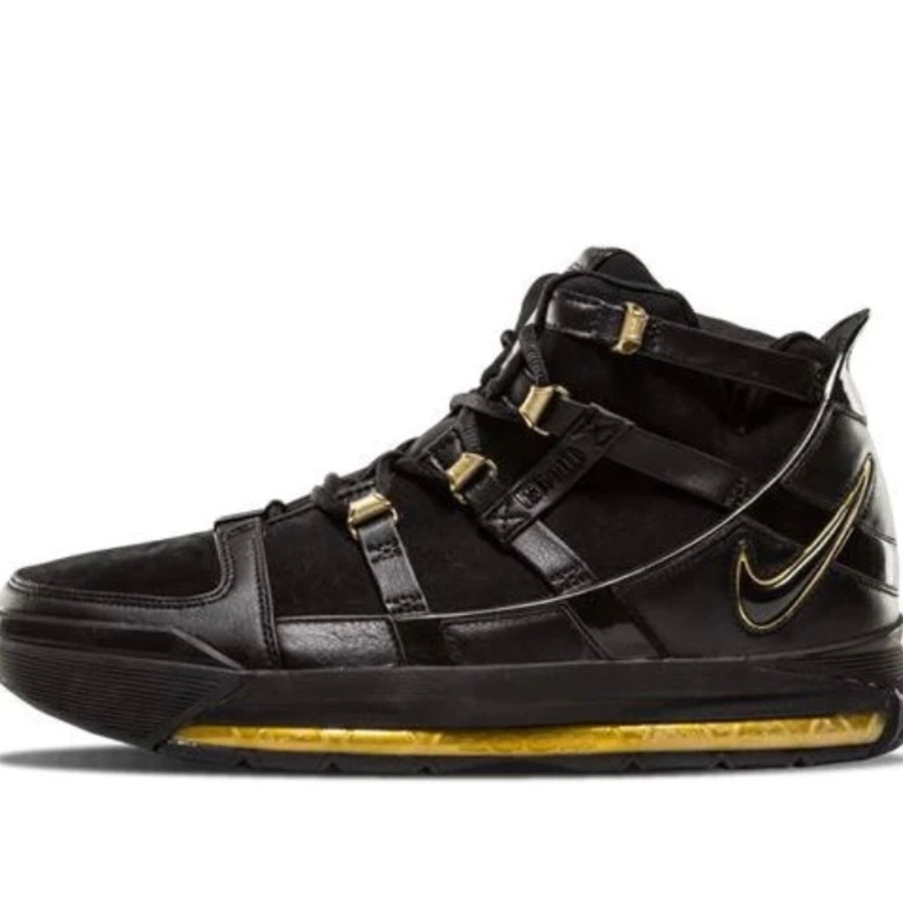 Nike Zoom LeBron 3 Retro 'Metallic Gold'